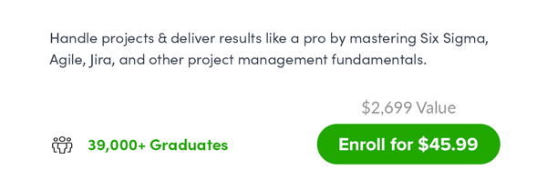 The Premium Project & Quality Management Certification Bundle | Enroll for $45.99