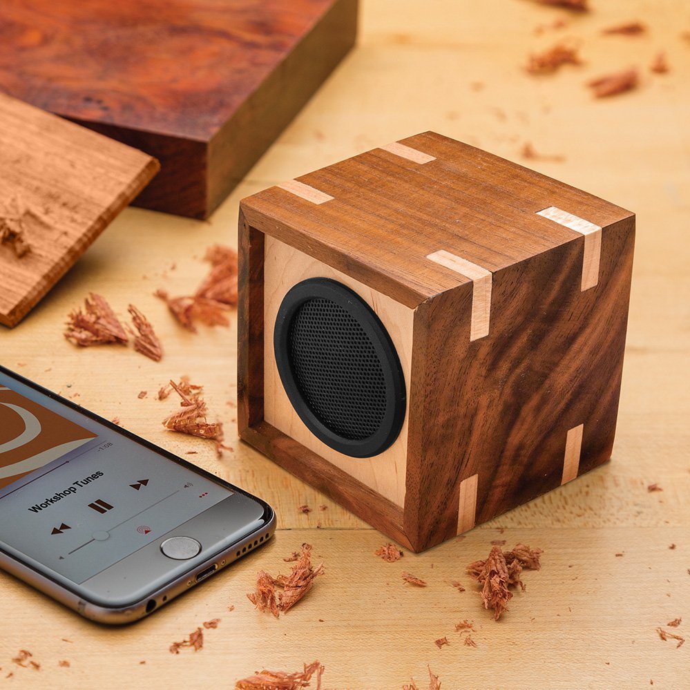 Rockler Single Wireless Speaker Kit with Playback/Volume Controls