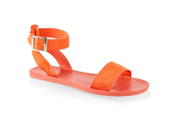 One Band Ankle Strap Sandals