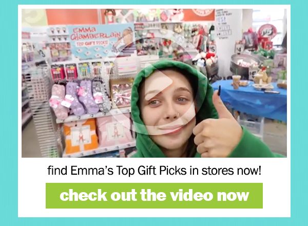 Shop Emma Chamberlain S Top Gift Picks In Stores Now Five Below Email Archive