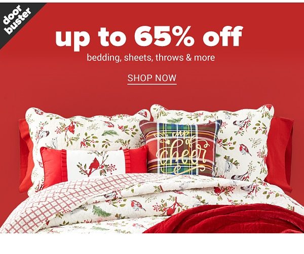 Up to 65% off Bedding, Sheets, Throws and more - Shop Now