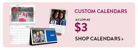 CUSTOM CALENDARS AS LOW AS $3 | Shop Calendars