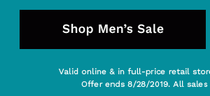 Shop Men's Sale