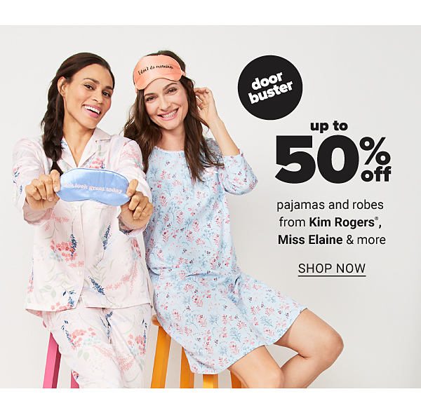 up to 50% off sleepwear from Kim Rogers, Miss Elaine and more - Shop Now