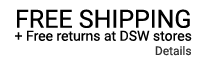 FREE SHIPPING + Free returns at DSW stores | Details