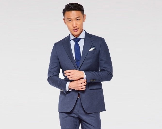 TODAY ONLY - HEREFORD CAVALRY TWILL NAVY SUIT - ONLY $349 USD