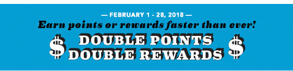 Double Points Double Rewards