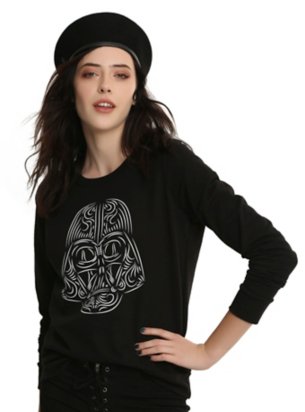 Her Universe Darth Vader Line Art Sweatshirt