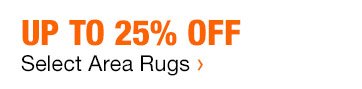 Up to 25% Off Select Area Rugs