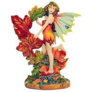 Autumn Leaf Fairy Statue