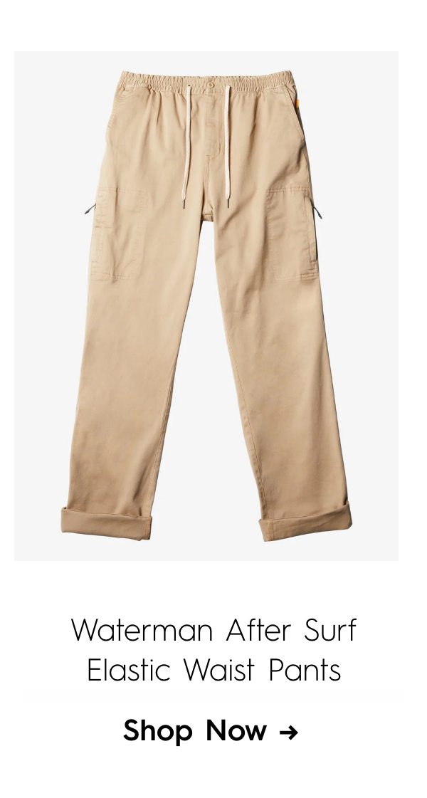 Waterman After Surf Elastic Waist Pants