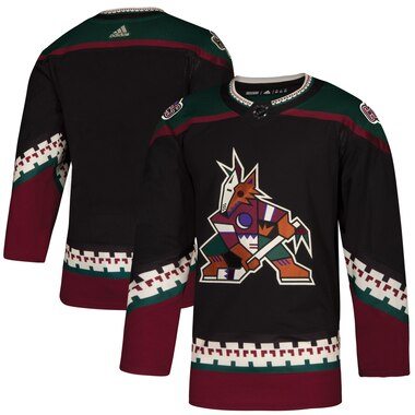adidas Arizona Coyotes Black Alternate Authentic Blank Jersey