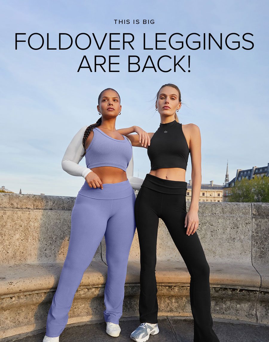 THIS IS BIG FOLDOVER LEGGINGS ARE BACK! 