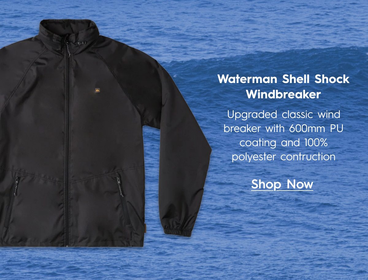 Waterman Shell Shock Water-Resistant Lightweight Mini Ripstop Windbreaker