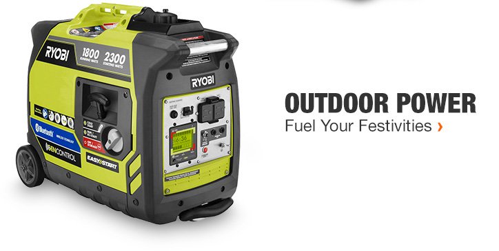 OUTDOOR POWER | Fuel Your Festivities