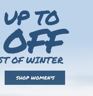 Enjoy up to 50% off women's end of season sale