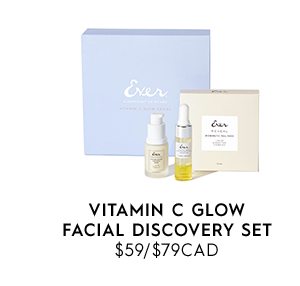 Vitamin C Glow Facial Discovery Set $59/$79CAD