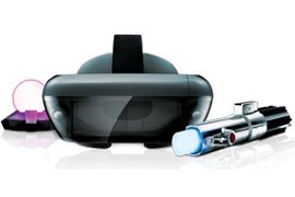 Star Wars: Jedi Challenges Lenovo Mirage AR headset with Lightsaber Controller & Tracking Beacon