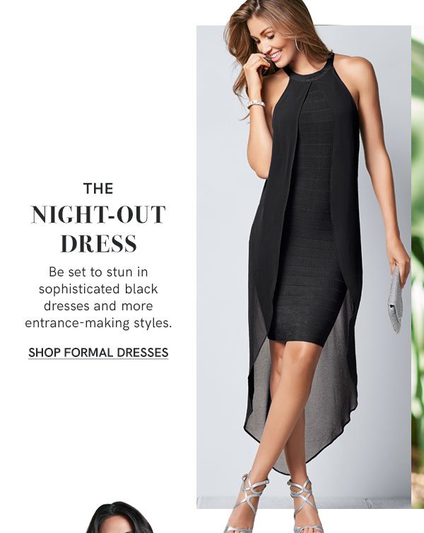 Be set to stun in sophisticated black dresses and more entrance-making styles.