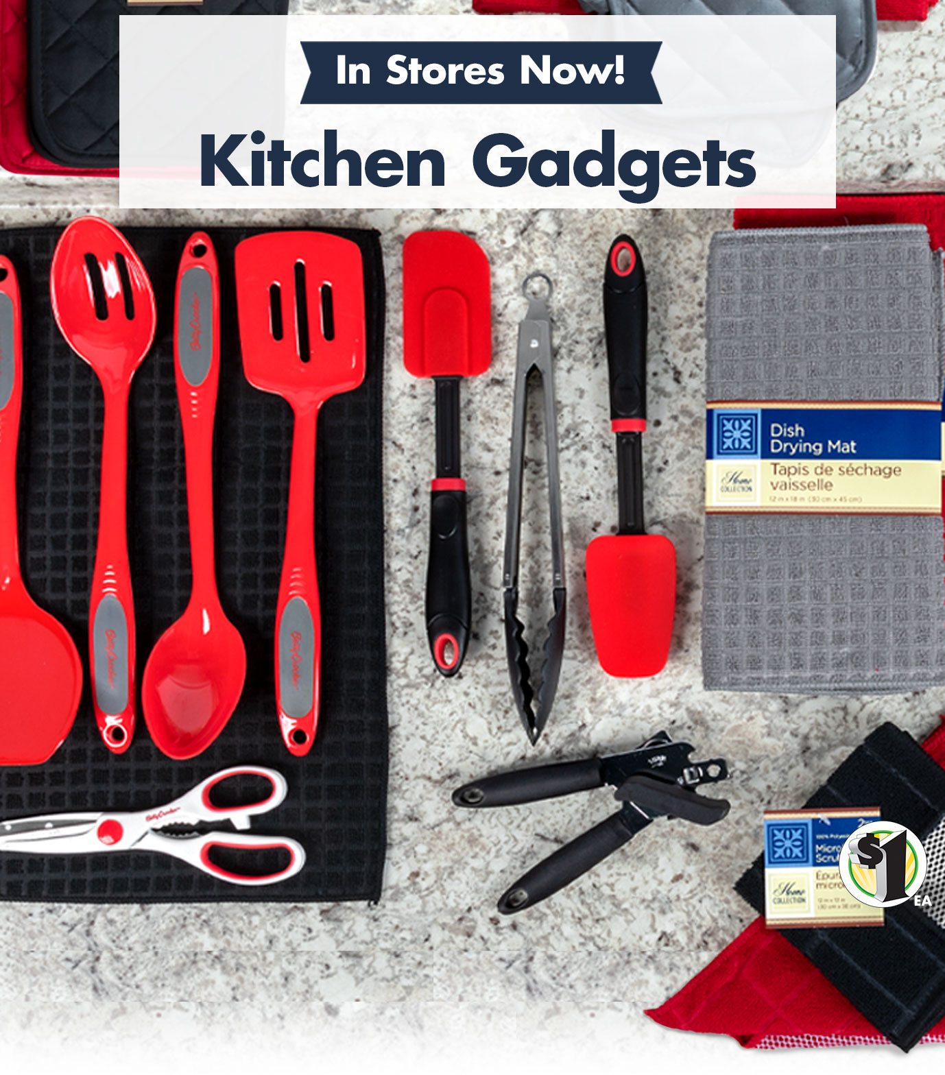 Shop $1 Kitchen Tools & Gadgets!