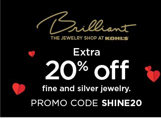save an extra 20% off fine and silver jewelry. use promo code SHINE20 at checkout. select styles. en