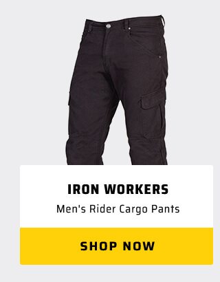 Iron Workers Mens Riding Cargo Pants