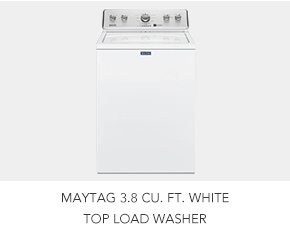 Shop Maytag 3.8 Cu. Ft. White Top Load Washer