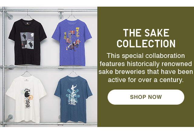 BANNER 1 - THE SAKE COLLECTION. SHOP NOW.