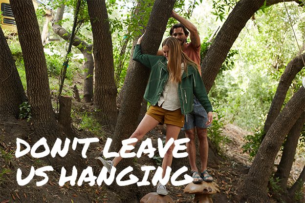 Don't leave us hanging