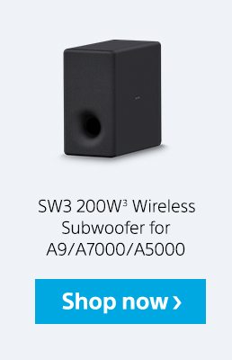 SW3 200W(3) Wireless Subwoofer for A9/A7000/A5000 | Shop now
