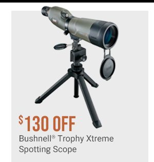 Bushnell Trophy Xtreme Spotting Scope
