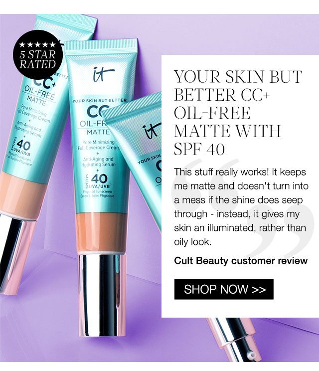 Your Skin But Better CC+ Oil-Free Matte with SPF 40