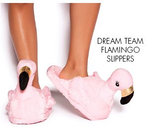 Dream Team Flamingo Slippers