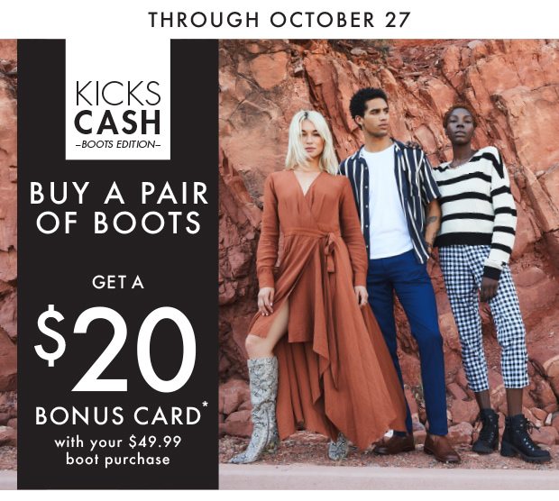 $20 BONUS CARD