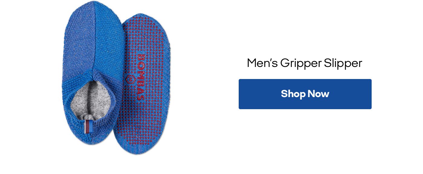 Men's Gripper Slipper Shop Now