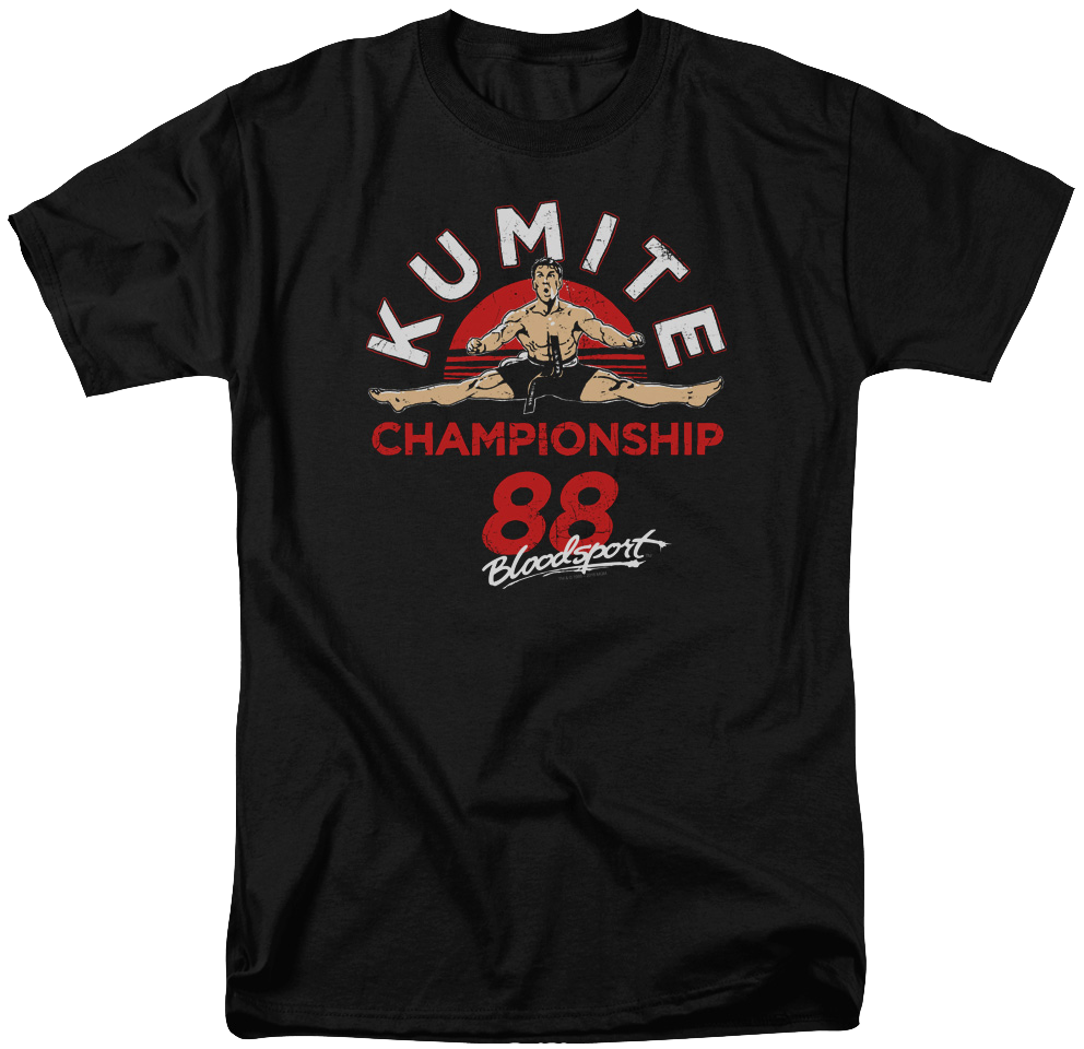 Kumite Championship Bloodsport T-Shirt