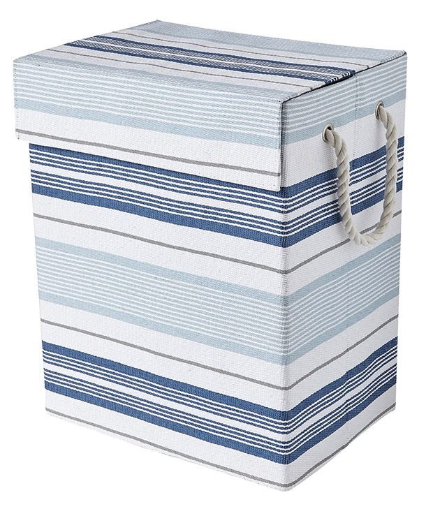 Nautical Stripe Laundry Hamper - £12 >