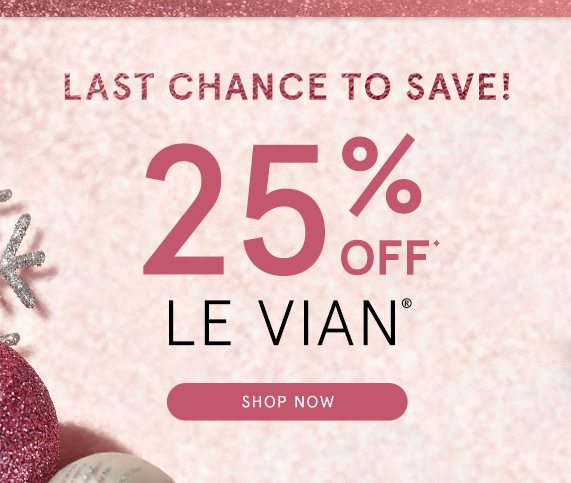 Last Chance! 25% Off Le Vian