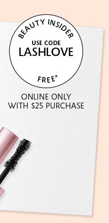 Online Only with $25 Purchase
