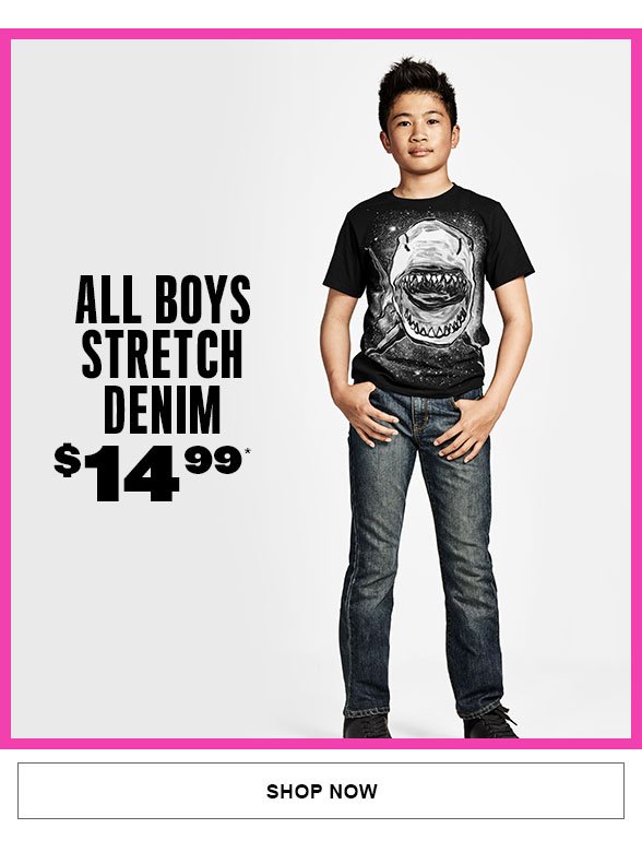 All Stretch Denim $14.99