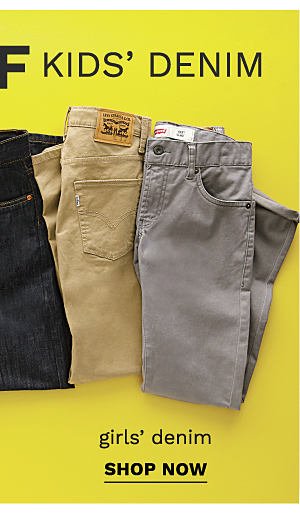 Bonus Buy - Up to 50% off kids' denim. Shop girls' denim.