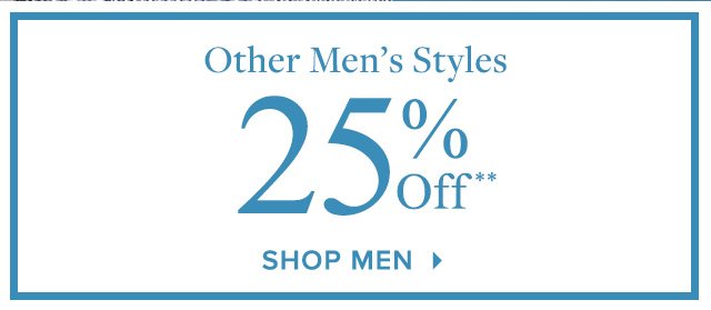 OTHER MEN'S STYLES | SHOP MEN