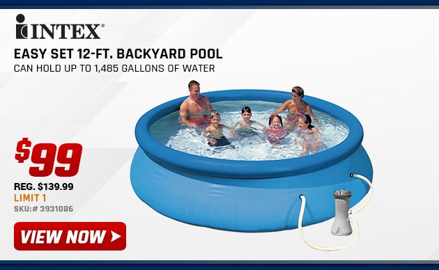 Intex Easy Set 12-ft. Backyard Pool