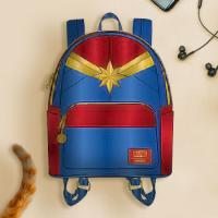  Captain Marvel Classic Mini Backpack Apparel by Loungefly