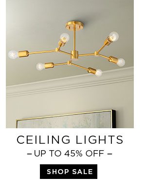 Ceiling Lights - Up To 45% Off - Shop Sale