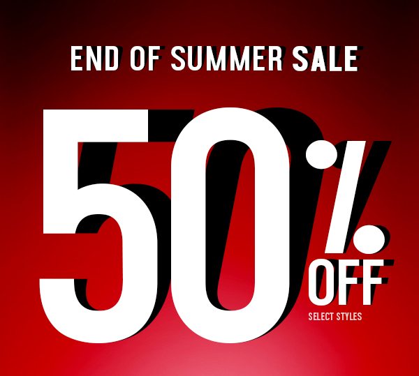 Shop End of Summer Sale