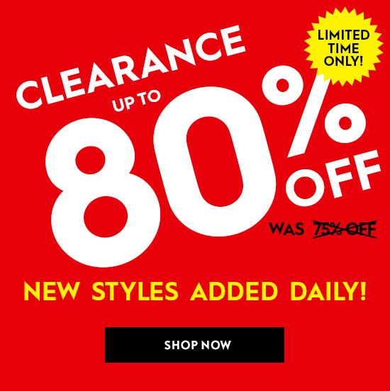 Shop All Clearance