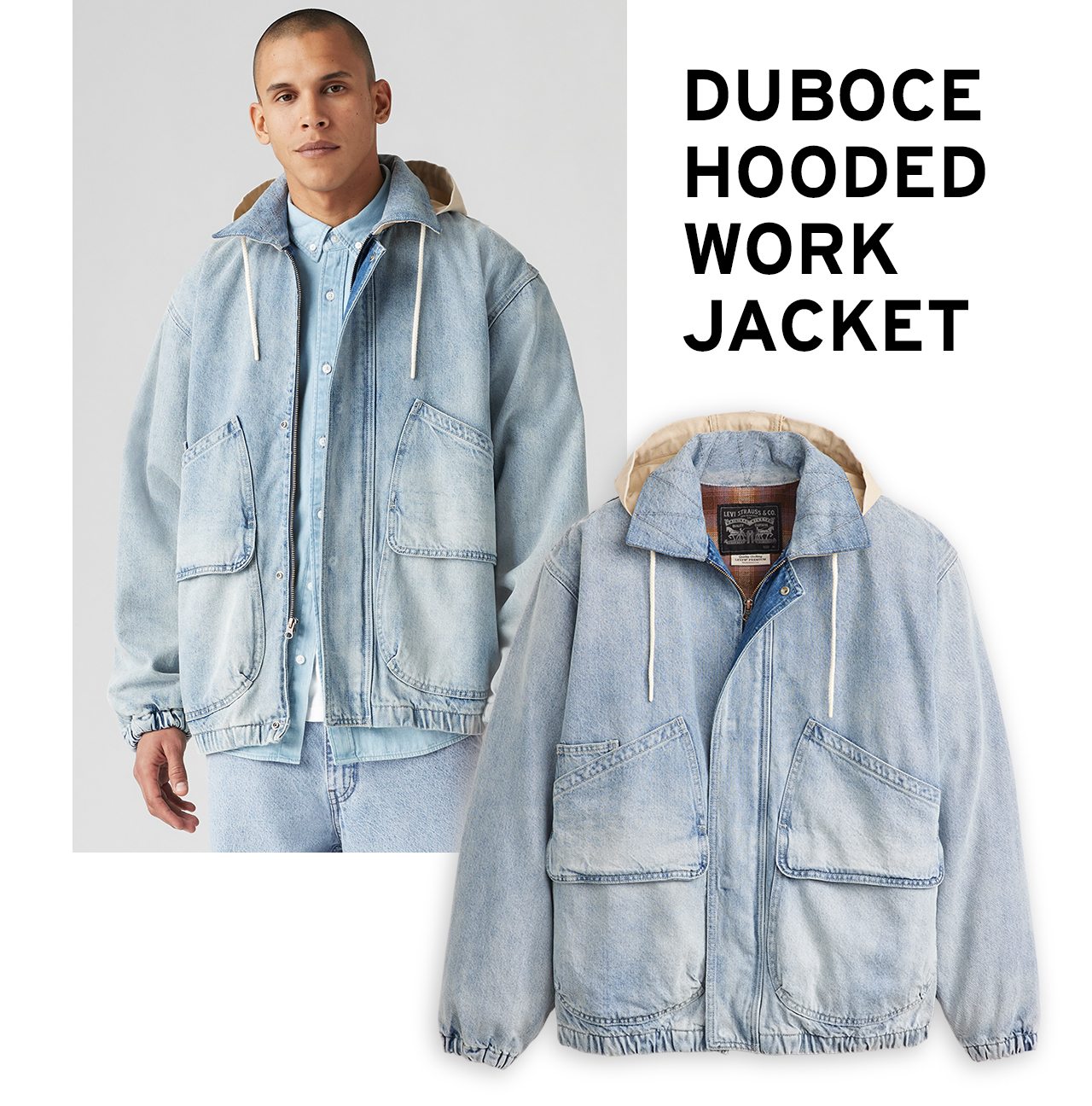 SHOP THE DUBOCE HOODED WORK JACKET