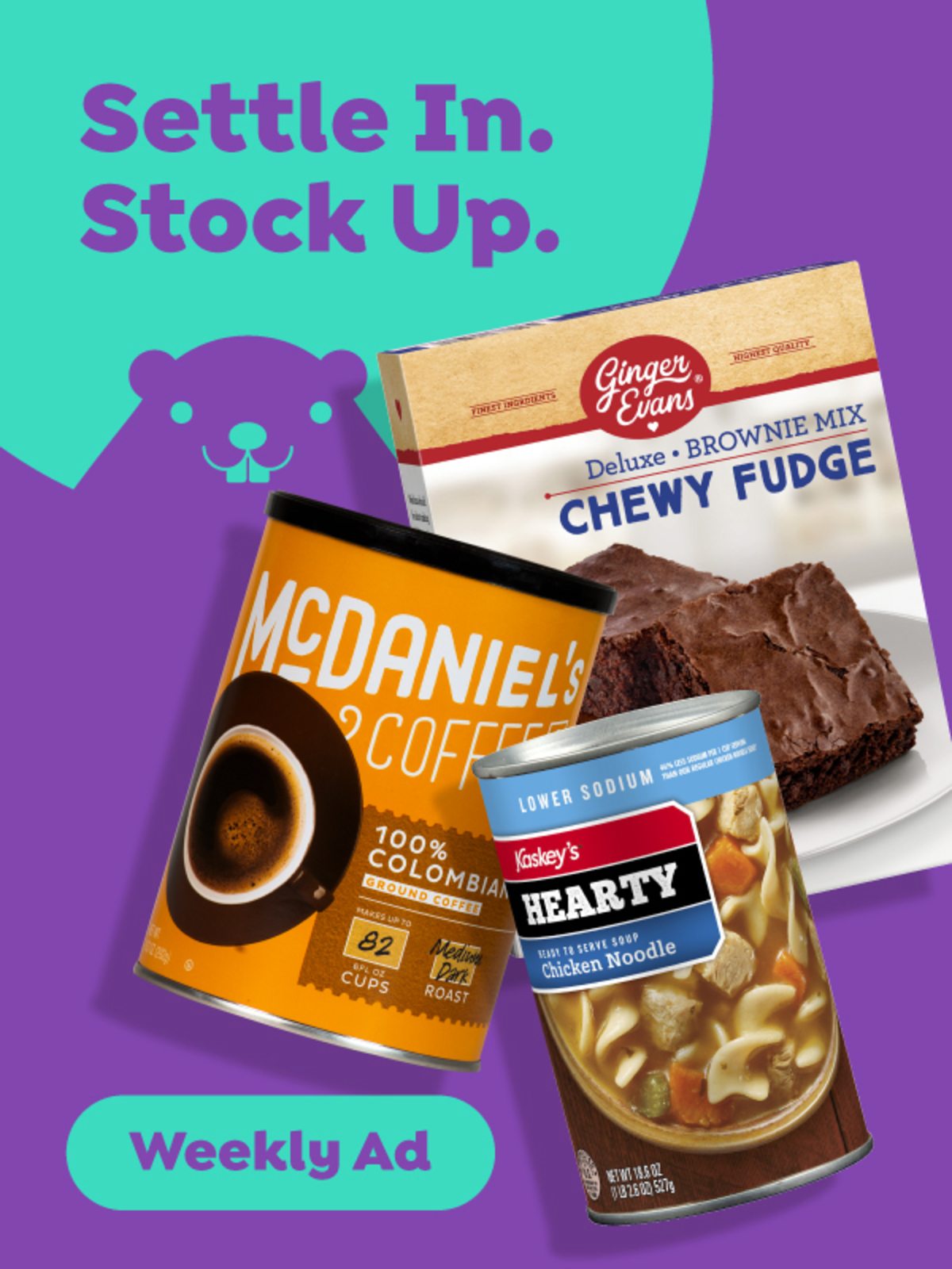 Settle in. Stock up on all your favorites from Save A Lot