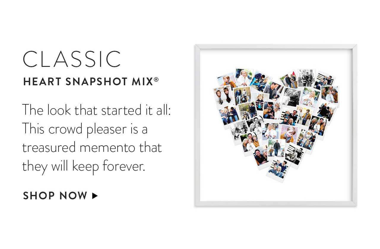 Classic Heart Snapshot Mix